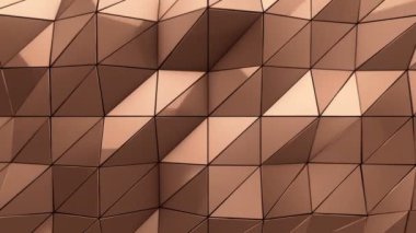 Arkaplan için soyut yüksek teknoloji desenli dalgalar, dikişsiz döngünün animasyonu