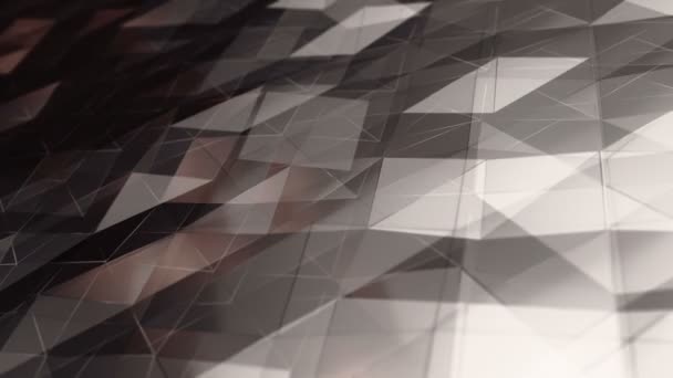 Abstract Background Animation Grey Waving Smooth Polygonal Surface Glass  Black — Stock Video © bifftenon #318125786