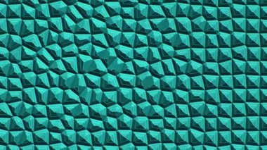 Organik yüzeyde turkuaz dalgalanmaların canlandırılmasıyla soyut arkaplan, kusursuz döngü animasyonu