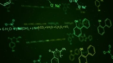 Soyut dijital ekranda programlamanın canlandırması, kusursuz döngü