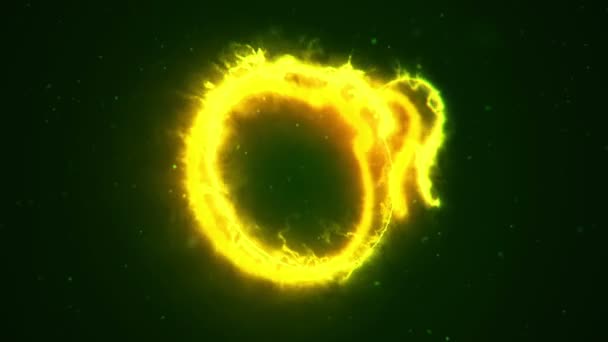 Animation Feu Partir Symbole Bombe Animation Une Boucle Sans Rupture — Video