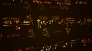 Soyut dijital ekranda programlamanın canlandırması, kusursuz döngü