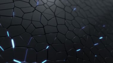 dijital fraktal geometrik yüzeyin taşınması