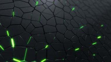 dijital fraktal geometrik yüzeyin taşınması