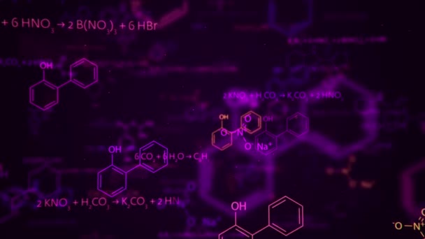 Mouvement Concept Déplacement Recherche Scientifique — Video