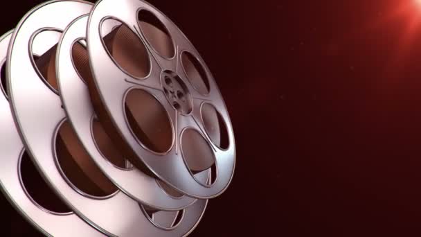 Concepto Movimiento Películas Cine — Vídeo de stock