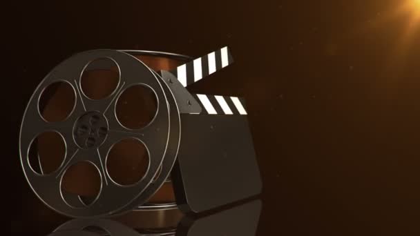 Concepto Movimiento Películas Cine — Vídeos de Stock