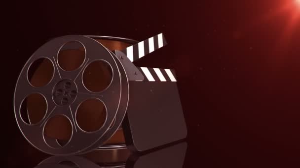 Concepto Movimiento Películas Cine — Vídeos de Stock