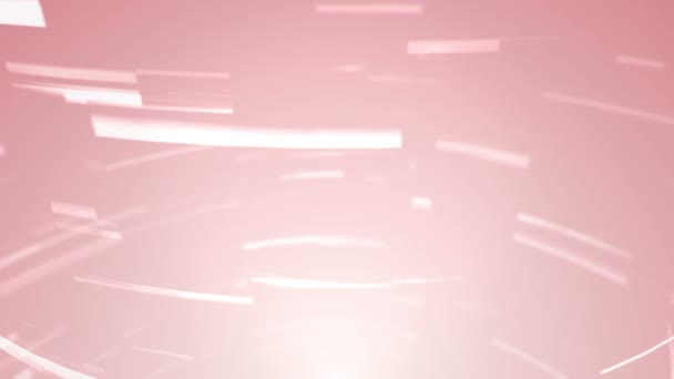 Анимация Быстрого Потока Полос Квадратов Красном Фоне Анимация Бесшовного Цикла — стоковое видео