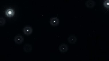 Lider duvarda parlayan gri ampullerin animasyonu, kusursuz döngünün animasyonu, sahne ışıkları konsepti 