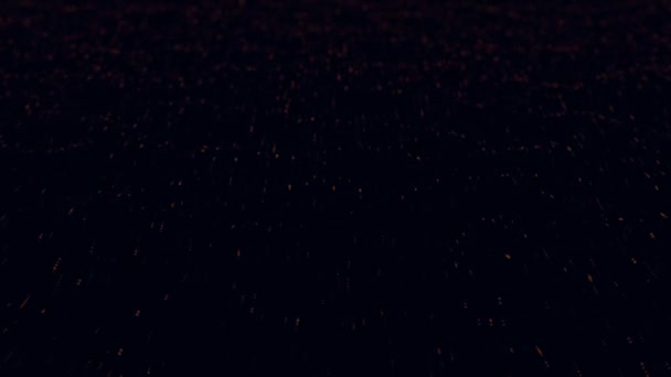Fundal Tehnologic Abstract Dungi Violet Particule Animație Buclă Fără Sudură — Videoclip de stoc