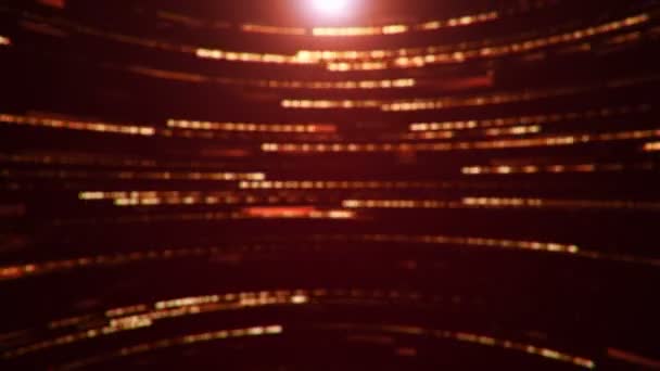Kırmızı Zemin Üzerindeki Şeritlerden Karelerden Hızlı Akış Animasyonu Kusursuz Döngünün — Stok video