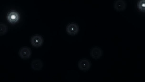 Анімація Сірих Блимаючих Лампочок Стіні Анімація Безшовної Петлі Концепція Сценічних — стокове відео