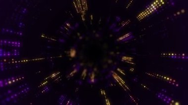 Özgeçmiş için soyut yüksek teknoloji görüntüleri, kusursuz döngünün animasyonu