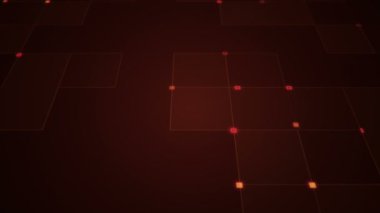 Özgeçmiş için soyut yüksek teknoloji görüntüleri, kusursuz döngünün animasyonu