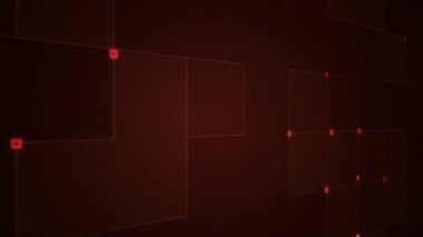 Özgeçmiş için soyut yüksek teknoloji görüntüleri, kusursuz döngünün animasyonu