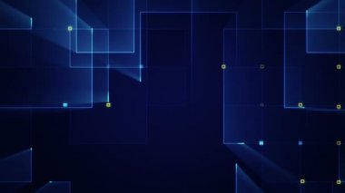 Özgeçmiş için soyut yüksek teknoloji görüntüleri, kusursuz döngünün animasyonu