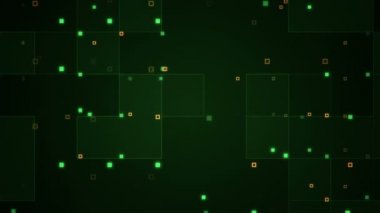 Özgeçmiş için soyut yüksek teknoloji görüntüleri, kusursuz döngünün animasyonu