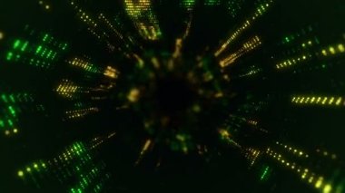 Özgeçmiş için soyut yüksek teknoloji görüntüleri, kusursuz döngünün animasyonu