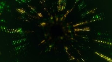 Özgeçmiş için soyut yüksek teknoloji görüntüleri, kusursuz döngünün animasyonu