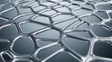 Soyut atom bağlantılarının görüntüleri, kusursuz döngünün animasyonu