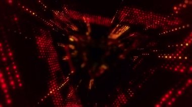 Özgeçmiş için soyut yüksek teknoloji görüntüleri, kusursuz döngünün animasyonu