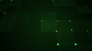 Özgeçmiş için soyut yüksek teknoloji görüntüleri, kusursuz döngünün animasyonu