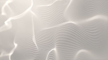 moving of digital waves, lined surface