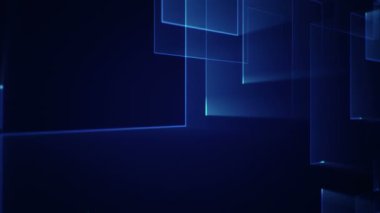 Özgeçmiş için soyut yüksek teknoloji görüntüleri, kusursuz döngünün animasyonu