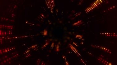 Özgeçmiş için soyut yüksek teknoloji görüntüleri, kusursuz döngünün animasyonu