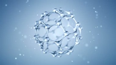 Soyut atom bağlantılarının görüntüleri, kusursuz döngünün animasyonu