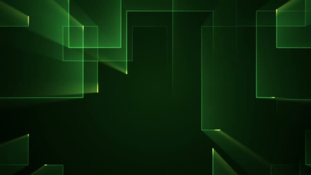 séquences abstraites de haute technologie pour l'arrière-plan, animation de boucle transparente 