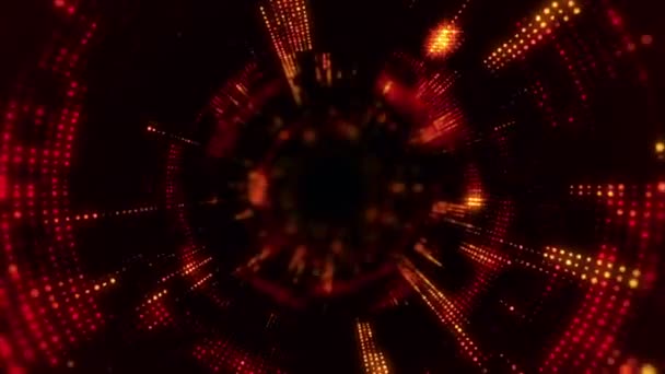 séquences abstraites de haute technologie pour l'arrière-plan, animation de boucle transparente 