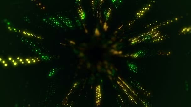 séquences abstraites de haute technologie pour l'arrière-plan, animation de boucle transparente 