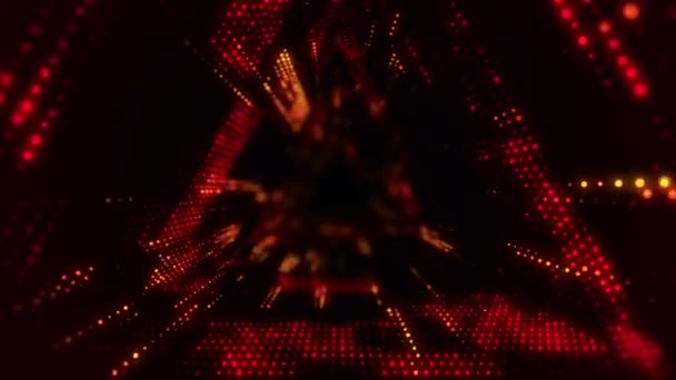 séquences abstraites de haute technologie pour l'arrière-plan, animation de boucle transparente 