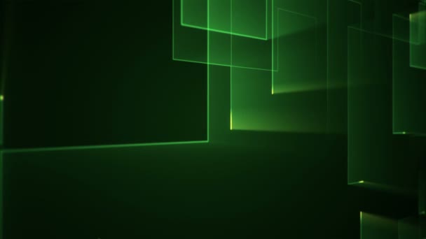 Abstract Tech Footage Background Animation Seamless Loop — Stock Video