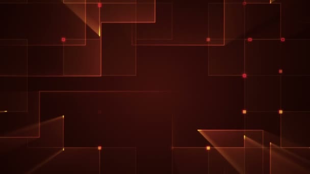 Abstract Tech Footage Background Animation Seamless Loop — 비디오