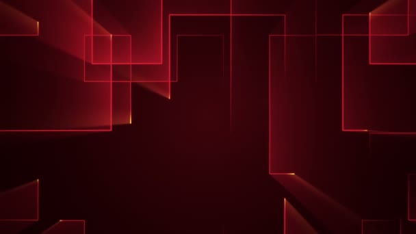 séquences abstraites de haute technologie pour l'arrière-plan, animation de boucle transparente 