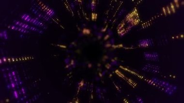 Özgeçmiş için soyut yüksek teknoloji görüntüleri, kusursuz döngünün animasyonu