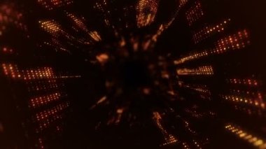 Özgeçmiş için soyut yüksek teknoloji görüntüleri, kusursuz döngünün animasyonu