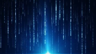 Yuvarlak dikdörtgenlerin, dairelerin ve çizgilerin renkli arkaplan üzerinde ışık gölgesi veya neon parıltısı olan düz bir arkaplan ile soyut arkaplan. Kusursuz döngünün animasyonu