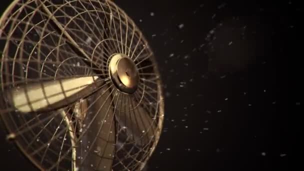 Анімаційні Кадри Обертового Вентилятора Анімація Безшовної Петлі — стокове відео
