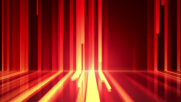 Abstract Background Moving Colorful Lines Animation Seamless Loop — Stock Video