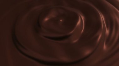 Güzel su yüzeyi. Su hattının animasyon dalgalarıyla soyut bir arkaplan. Kusursuz döngünün animasyonu.