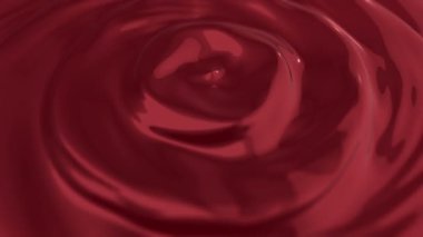 Güzel su yüzeyi. Su hattının animasyon dalgalarıyla soyut bir arkaplan. Kusursuz döngünün animasyonu.