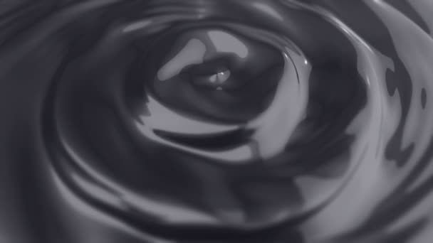 Nádherný Vodní Povrch Abstraktní Pozadí Animací Vlnění Vodorysky Animace Bezešvé — Stock video