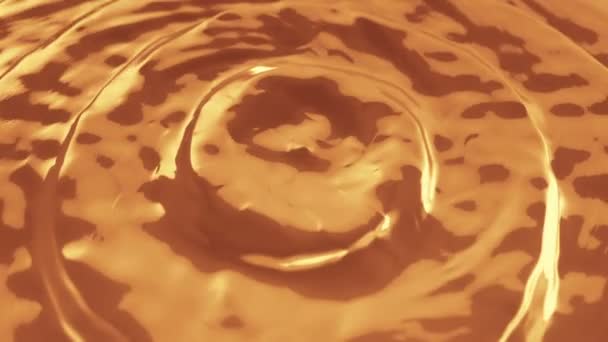 漂亮的水面水线动画波背景摘要 无缝循环动画 — 图库视频影像