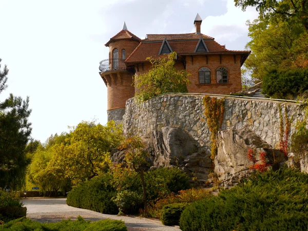 Landscape Park Village Buky Ukraine Views Suslov Manor — Stock Photo, Image