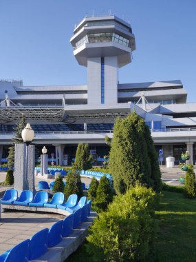 Minsk Ulusal Havaalanı yakınlarında. Beyaz Rusya.