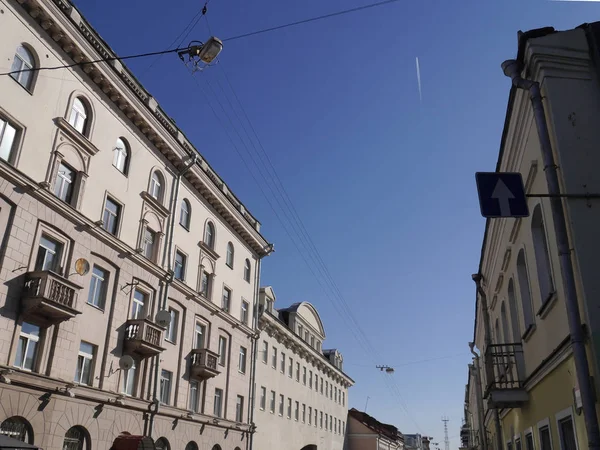 Stadslandskap Centrala Minsk Minsk Vitryssland — Stockfoto